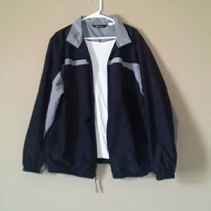 Tek Gear zip up jacket. Lightweight wind breaker.
